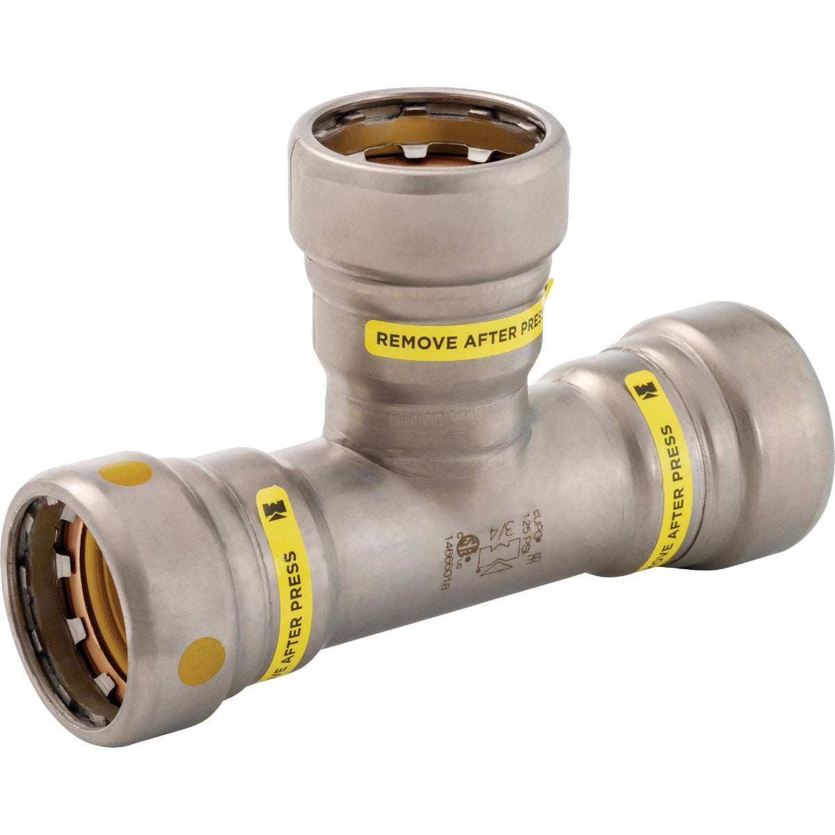 Streamline 3/4 In. P x P x P Carbon Steel Press Tee