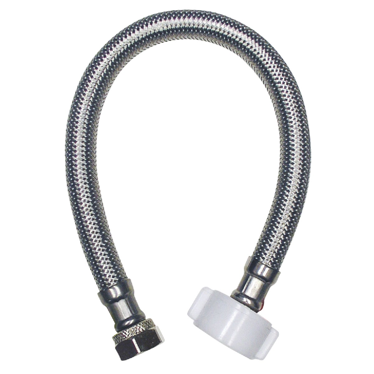 ProLine 3/8 In. FL x 7/8 In. BC x 20 In. Braided Stainless Steel Toilet Supply Line