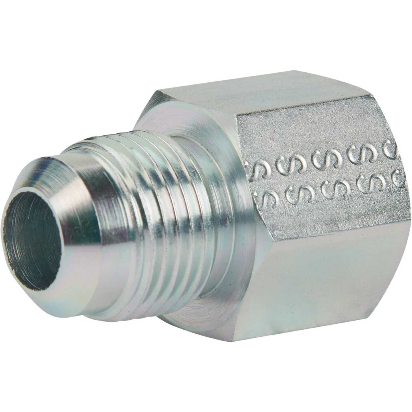 Dormont 1/2 In. OD Flare x 1/2 In. FIP Zinc-Plated Carbon Steel Adapter Gas Fitting Image 1