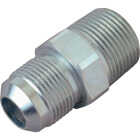 Dormont 1/2 In. OD Flare x 1/2 In. MIP (tapped 3/8 In. FIP) Zinc-Plated Carbon Steel Adapter Gas Fitting Image 1