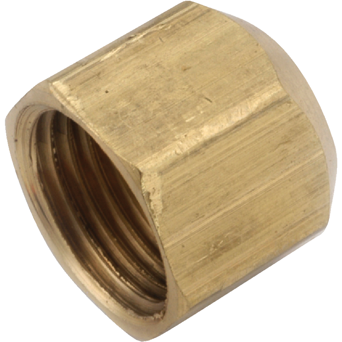 Anderson Metals 5/8 In. Brass Flare Cap Image 1