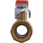 SharkBite 1/2 In. Brass Push-to-Connect x FIP Brass Ball Valve Image 2