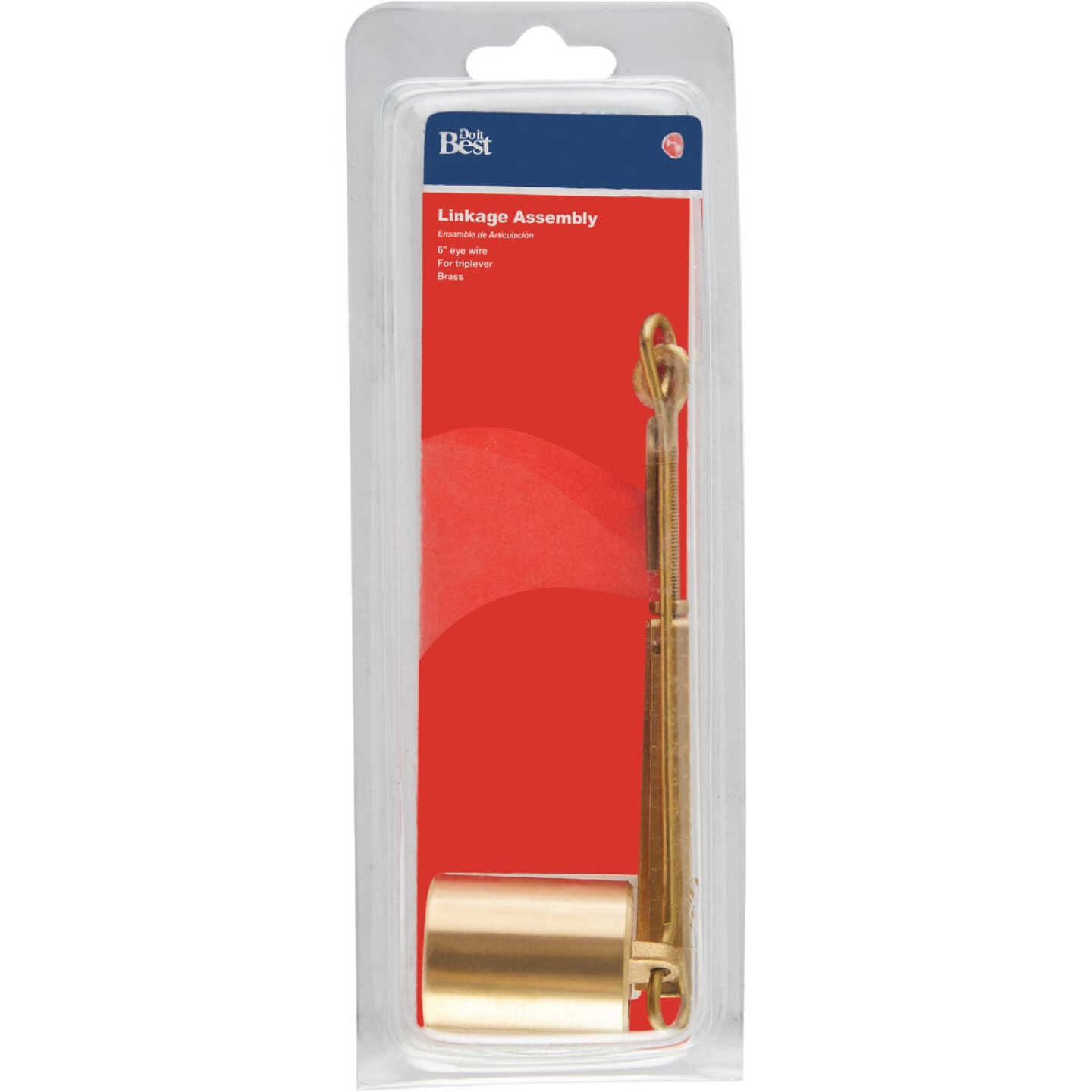 Do it Best Brass Bath Drain Linkage/Plunger Image 2