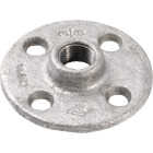 Southland 3/8 In. Galvanized Malleable Iron Floor Flange Fitting Image 1