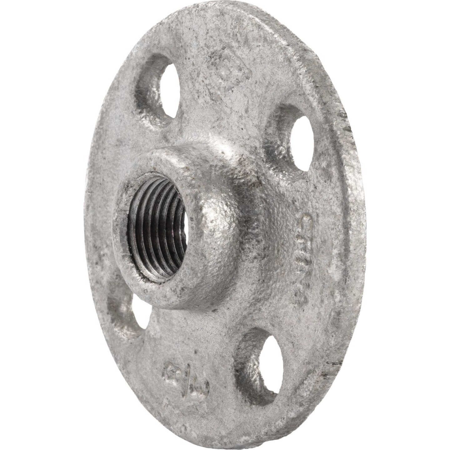 Southland 3/8 In. Galvanized Malleable Iron Floor Flange Fitting Image 2
