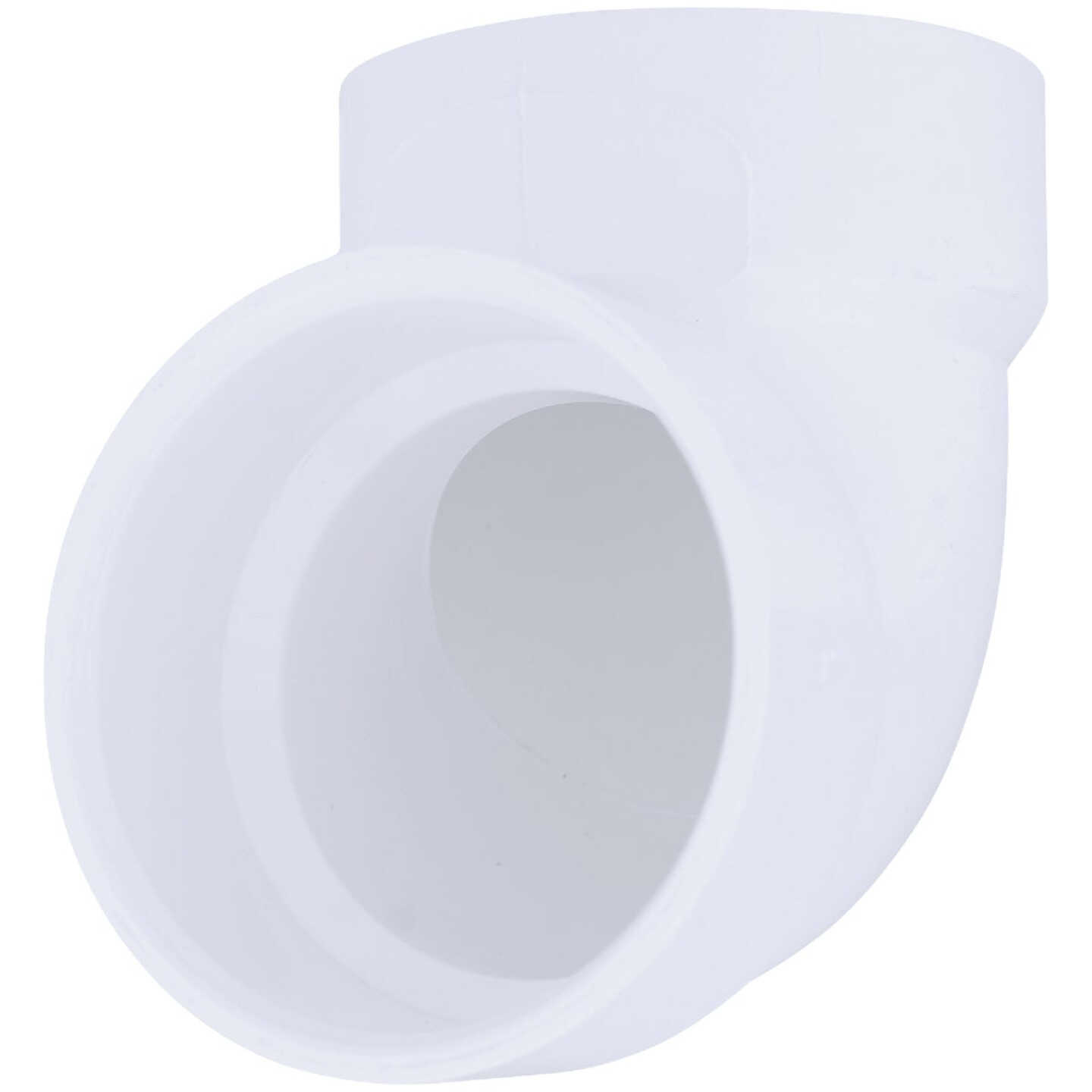 Charlotte Pipe 2 In. Schedule 40 90 Deg. DWV PVC Vent Elbow (1/4 Bend) Image 1