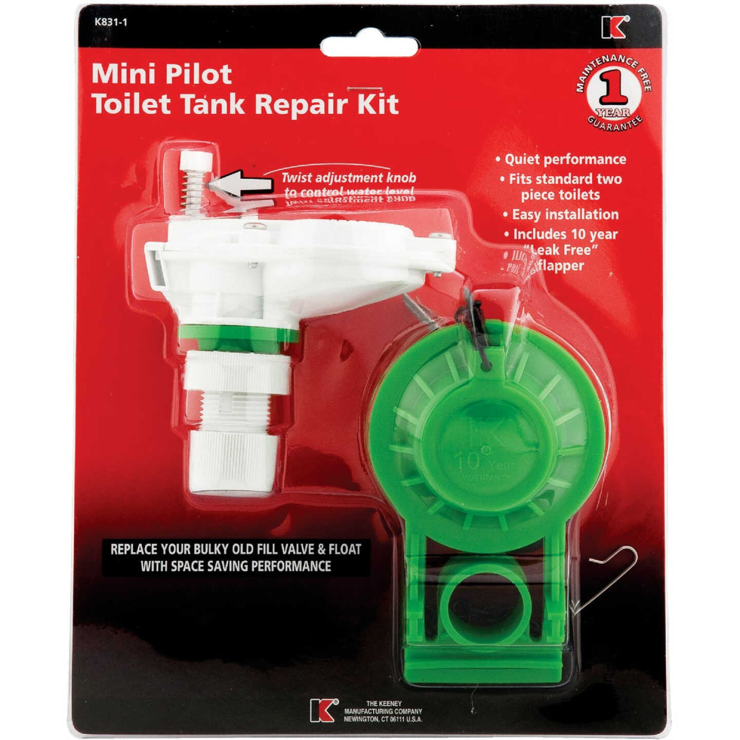 Keeney Mini Pilot Toilet Repair Kit Image 2