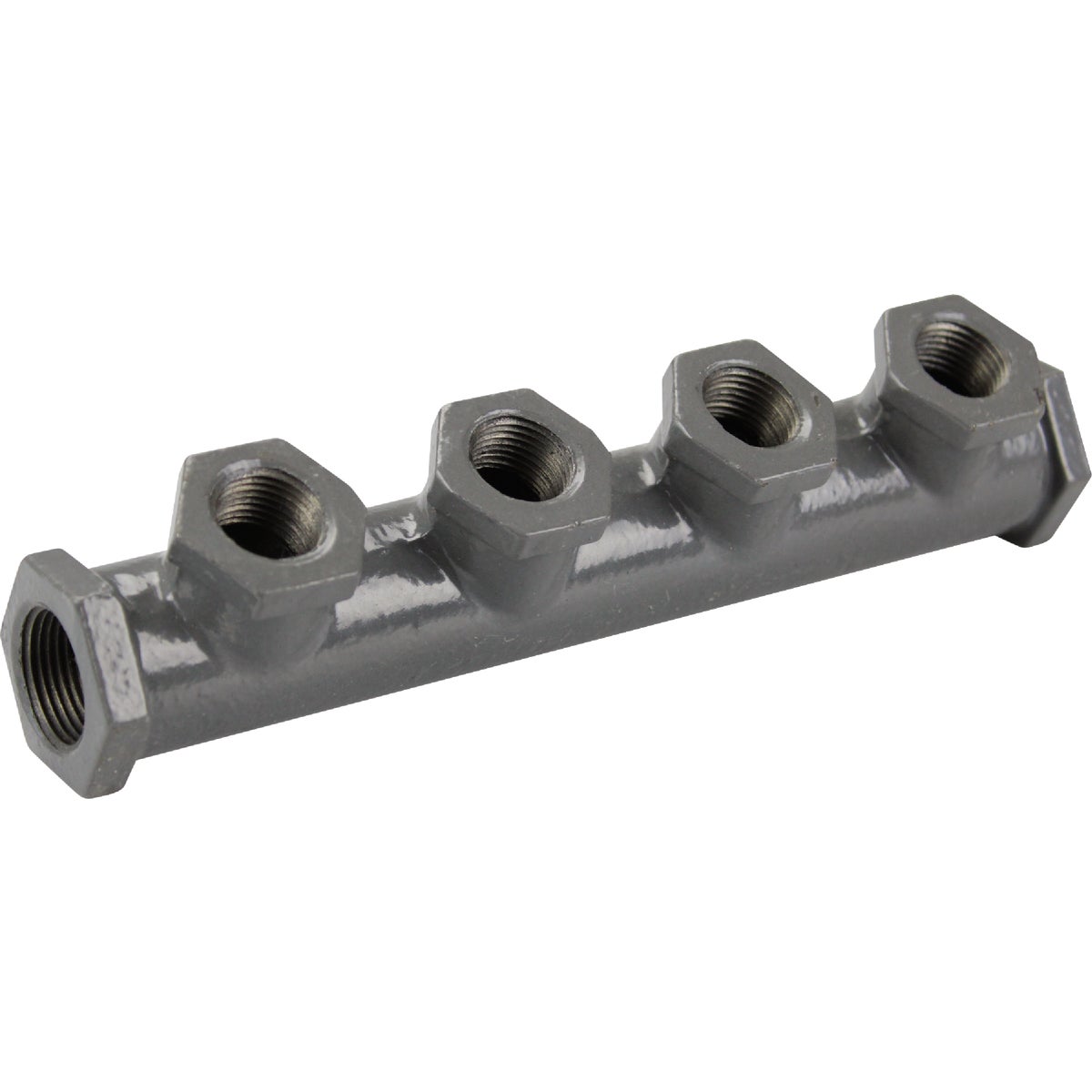 Pro-Flex 3/4 In. x 3/4 In. FIP CSST Iron Manifold with (4) 1/2 In. Ports