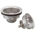 Keeney Stainless Steel Turn to Seal Basket Strainer Assembly Image 1