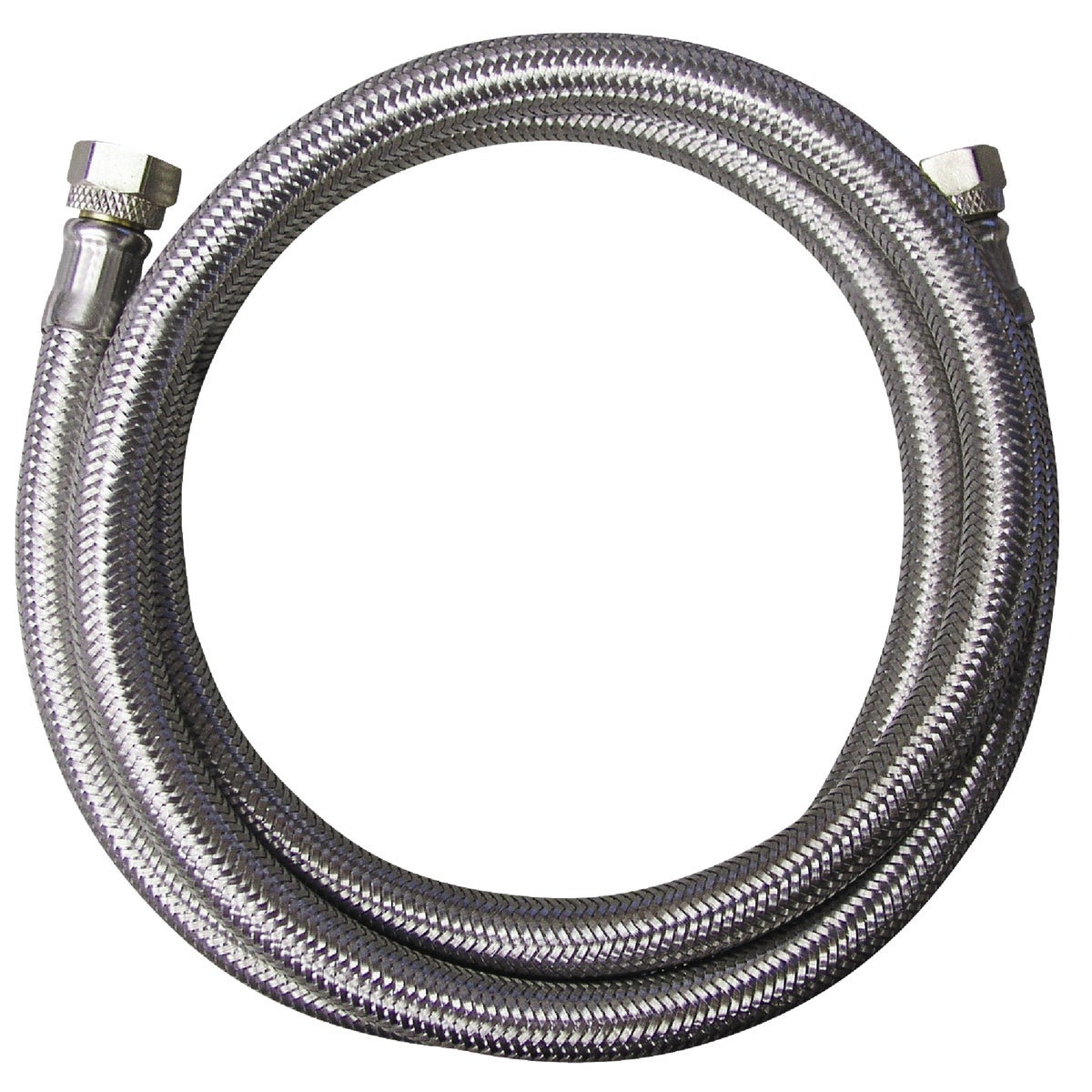 Do it Best 3/8 In. C x 3/8 In. C x 72 In. L. Braided Stainless Steel Faucet Supply Line