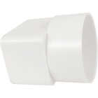 IPEX 2 In. x 3 In. x 3 In. Sewer and Drain White Styrene Downspout Adapter Image 1