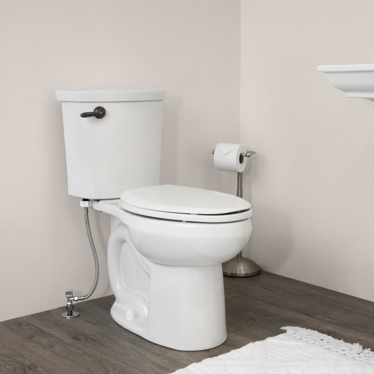 Fluidmaster Perfect Fit Premium Oil-Rubbed Bronze Tank Lever with Plastic Telescoping Arm Image 3