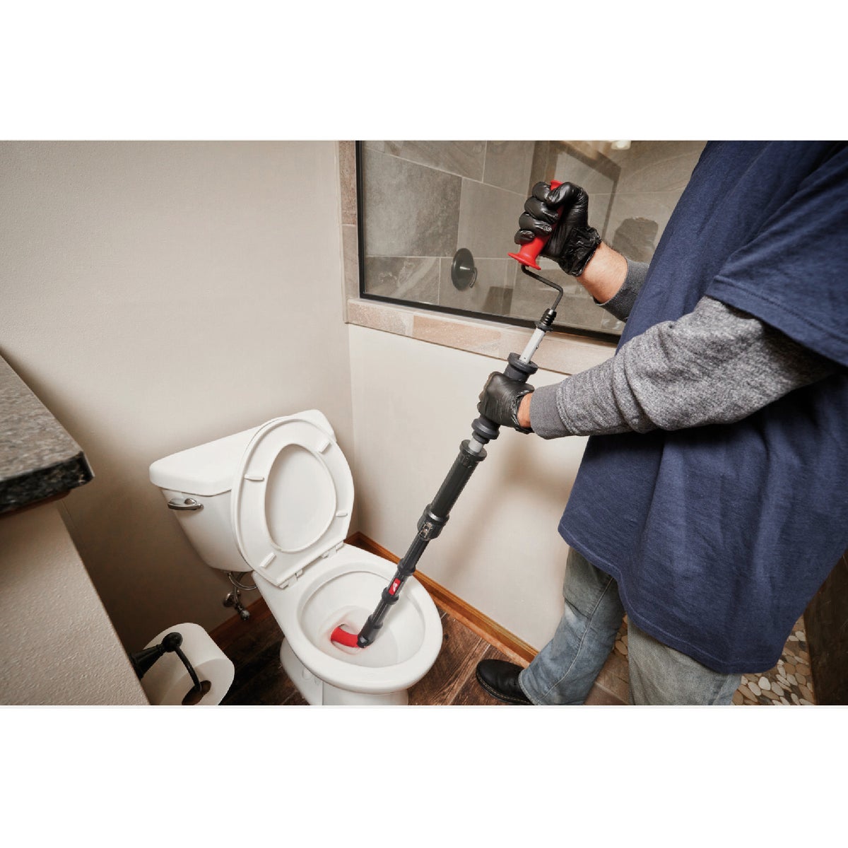 Milwaukee TRAPSNAKE 6 Ft. Toilet Auger Image 3