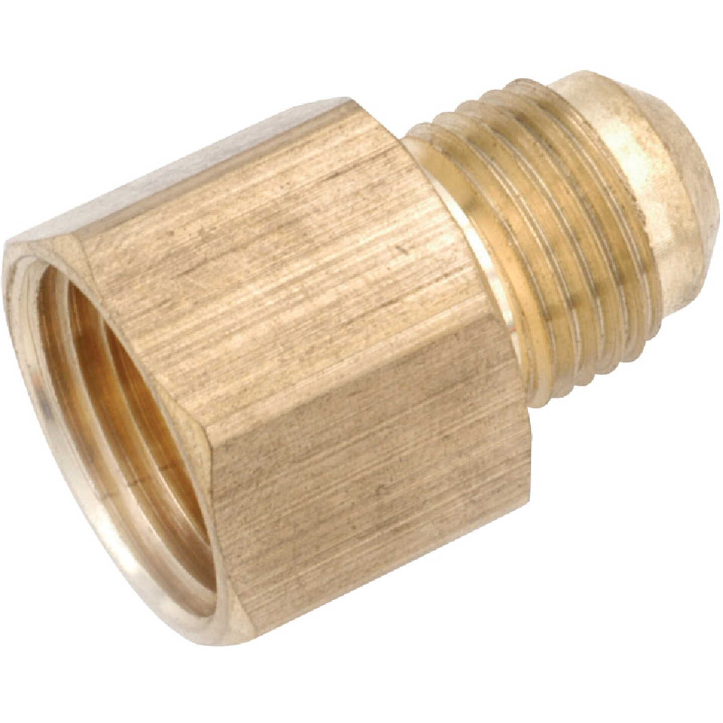 Anderson Metals 3/8 In. x 3/4 In. Brass Low Lead Female Flare Connector Image 1