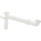 Keeney 1-1/2 In. x 16 In. Telescopic End Outlet Waste with Dishwasher Branch Tailpiece Image 1