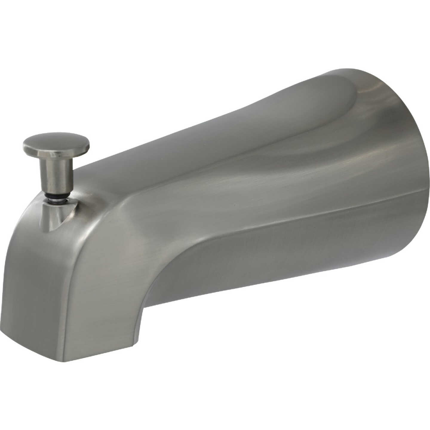 Danco 5 In. Brushed Nickel Bathtub Spout with Diverter Image 3