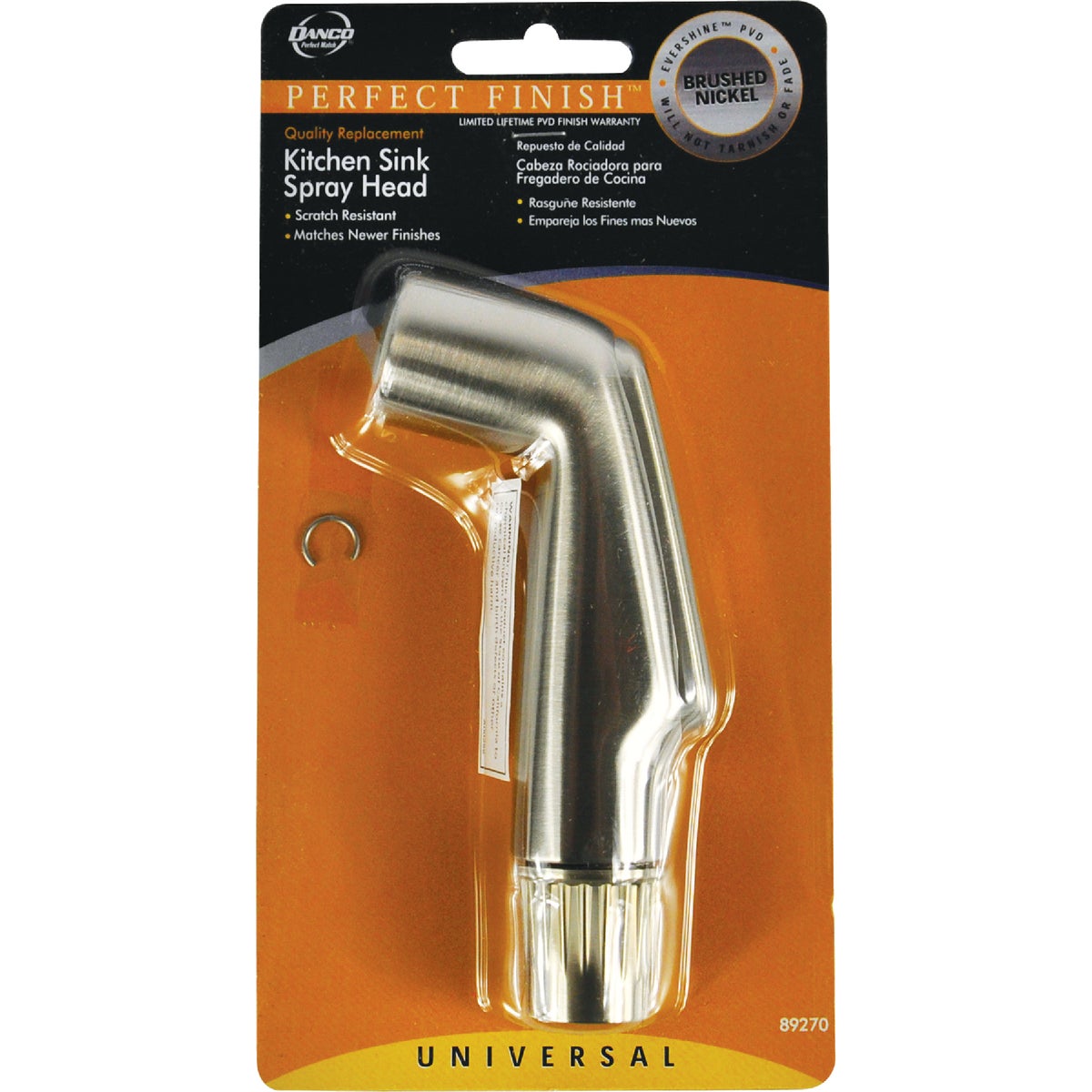 Danco Faucet Brushed Nickel Sprayer Head Image 5