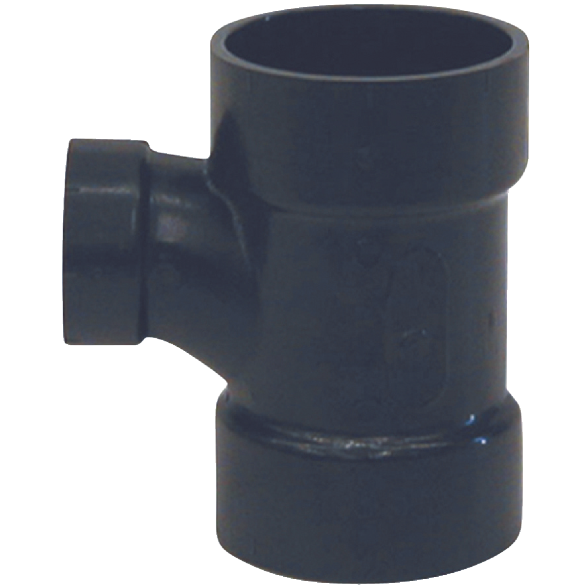 Charlotte Pipe 2 x 1-1/2 x 2 In. Hub x Hub x Hub Reducing Sanitary ABS Waste & Vent Tee