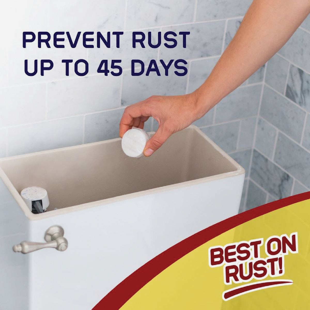 Iron Out Automatic Toilet Bowl Cleaner, 2 Use Image 3