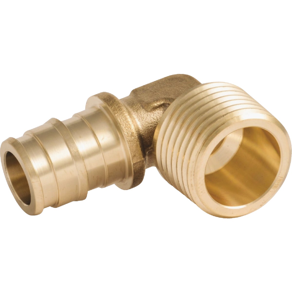 SharkBite PEX-A Brass 1/2 In. x 1/2 In. MNPT Elbow