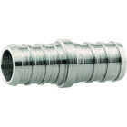 Plumbeeze 1/2 In. Stainless Steel PEX Coupling Image 1