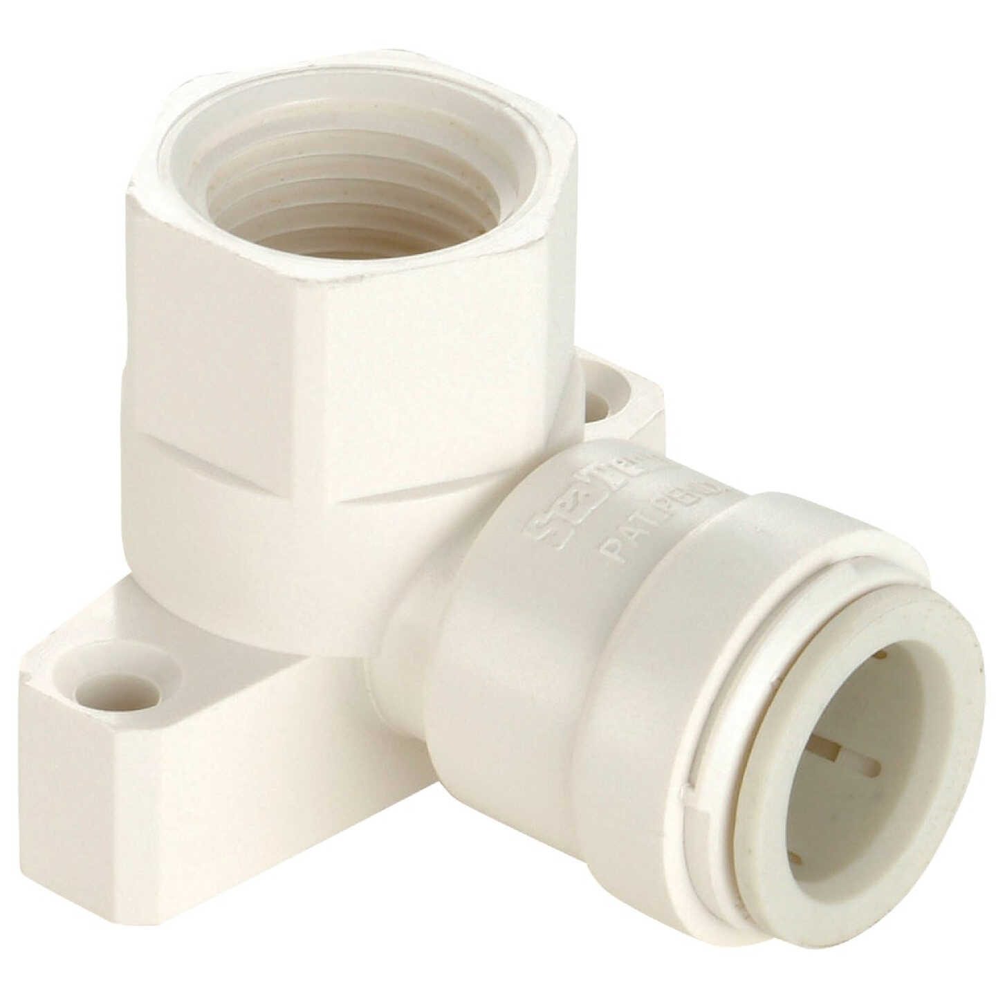 Watts 1/2 In. CTS x 1/2 In. FPT 90 Deg. Quick Connect Drop Ear Plastic Elbow (1/4 Bend) Image 1