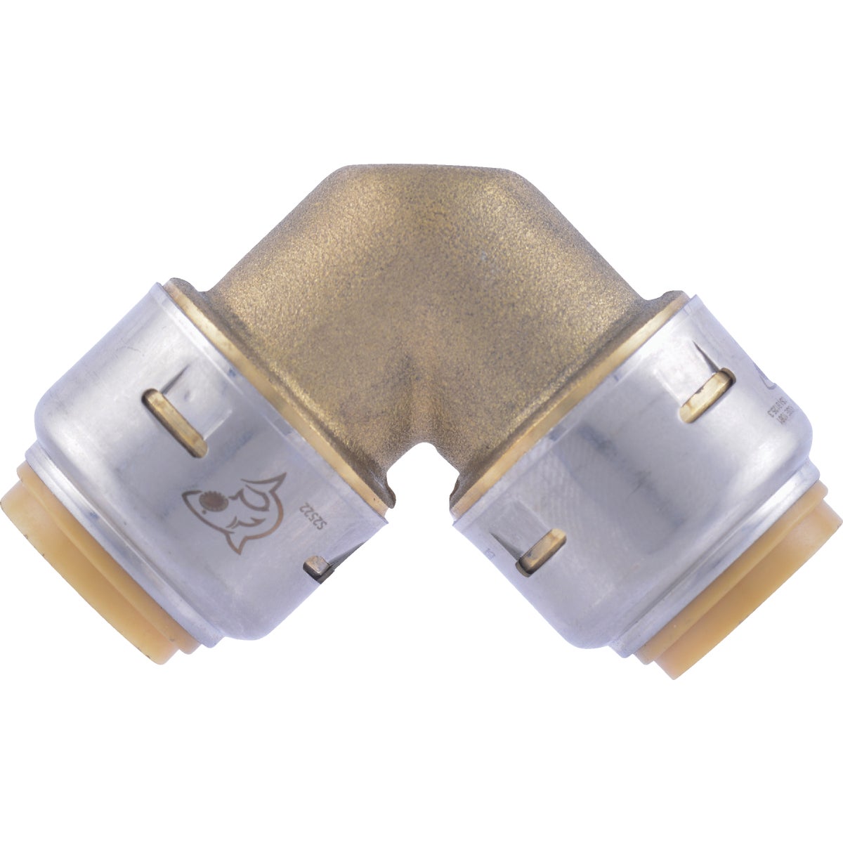 SharkBite 1/2 In. x 1/2 In. 90 Deg. Push-to-Connect Brass Elbow  (1/4 Bend) (4-Pack) Image 7