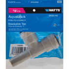 Watts 1/2 In. x 1/2 In. x 1/2 In. Stackable Quick Connect Plastic Tee Image 2