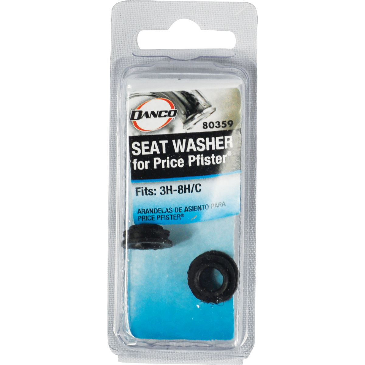 Danco Black Faucet Stem Rubber Faucet Washer (2 Ct.) Image 2