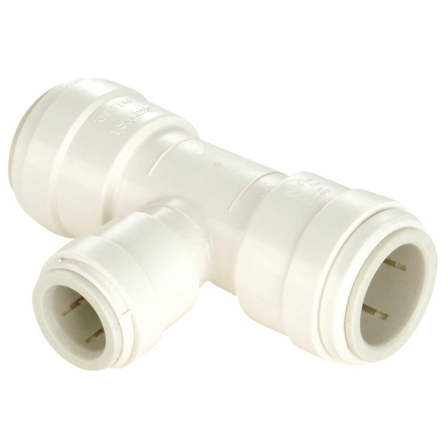 Watts 3/4 In. x 3/4 In. x 1/2 In. Reducing Quick Connect Plastic Tee Image 1