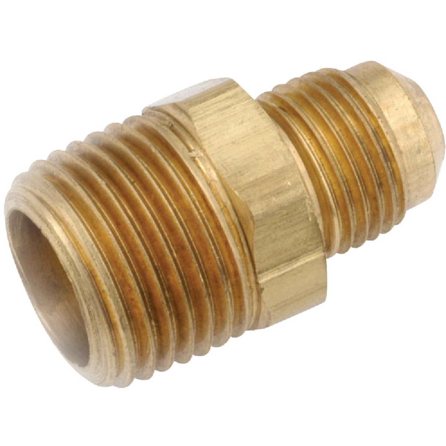 Anderson Metals 5/8 In. x 1/2 In. Brass Male Flare Connector Image 1