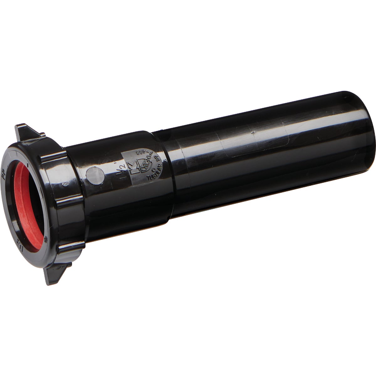 Keeney 1-1/2 In. x 6 In. Black Plastic Slip-Joint Extension Tube Image 3