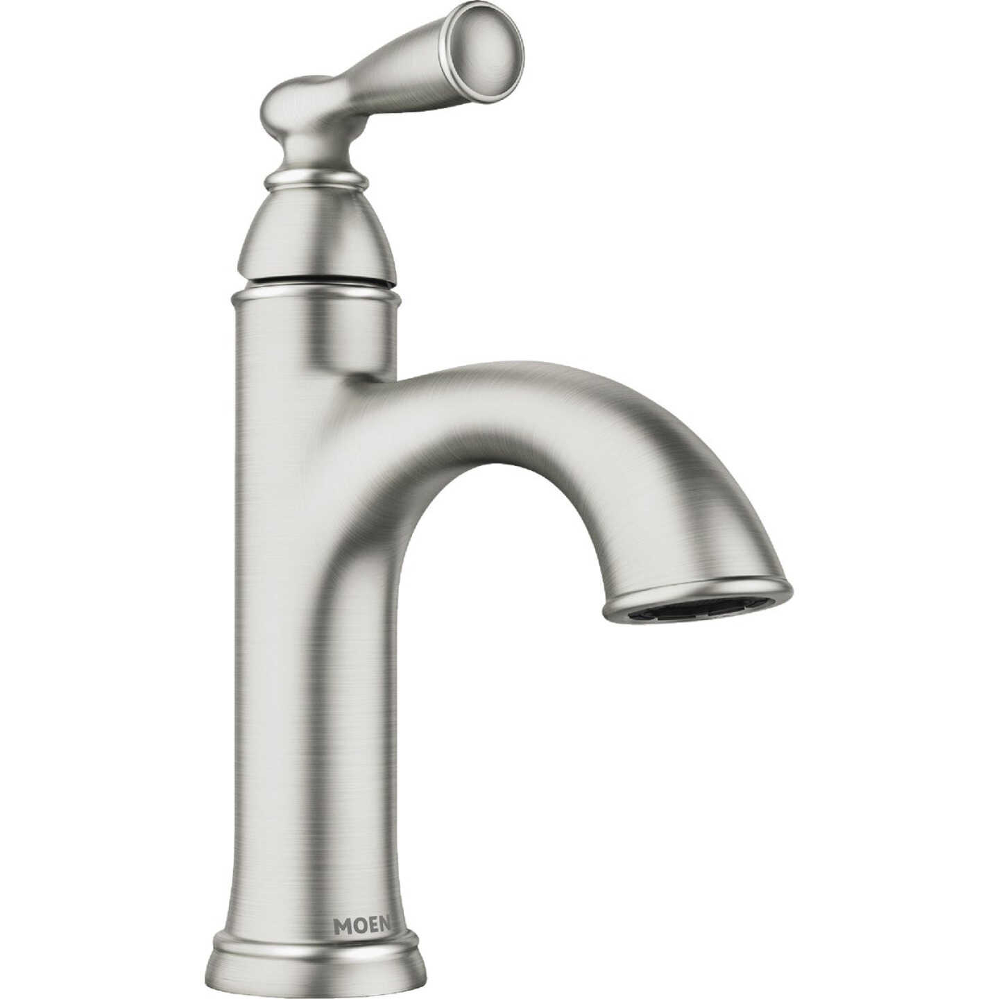 Moen Banbury 1-Handle Lever Centerset Bathroom Faucet, Spot Resist Brushed Nickel Image 1