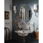 Moen Banbury 1-Handle Lever Centerset Bathroom Faucet, Spot Resist Brushed Nickel Image 3