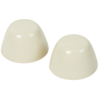 Do it Best Almond Plastic Snap-On Toilet Bolt Caps (2-Ct.) Image 1