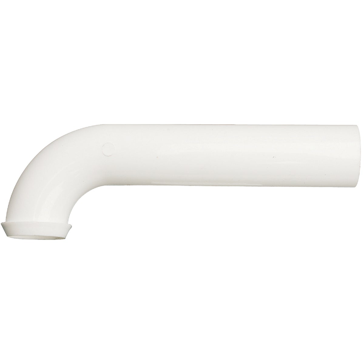 Do it Best 1-1/4 In. x 7 In. White Plastic Wall Tube