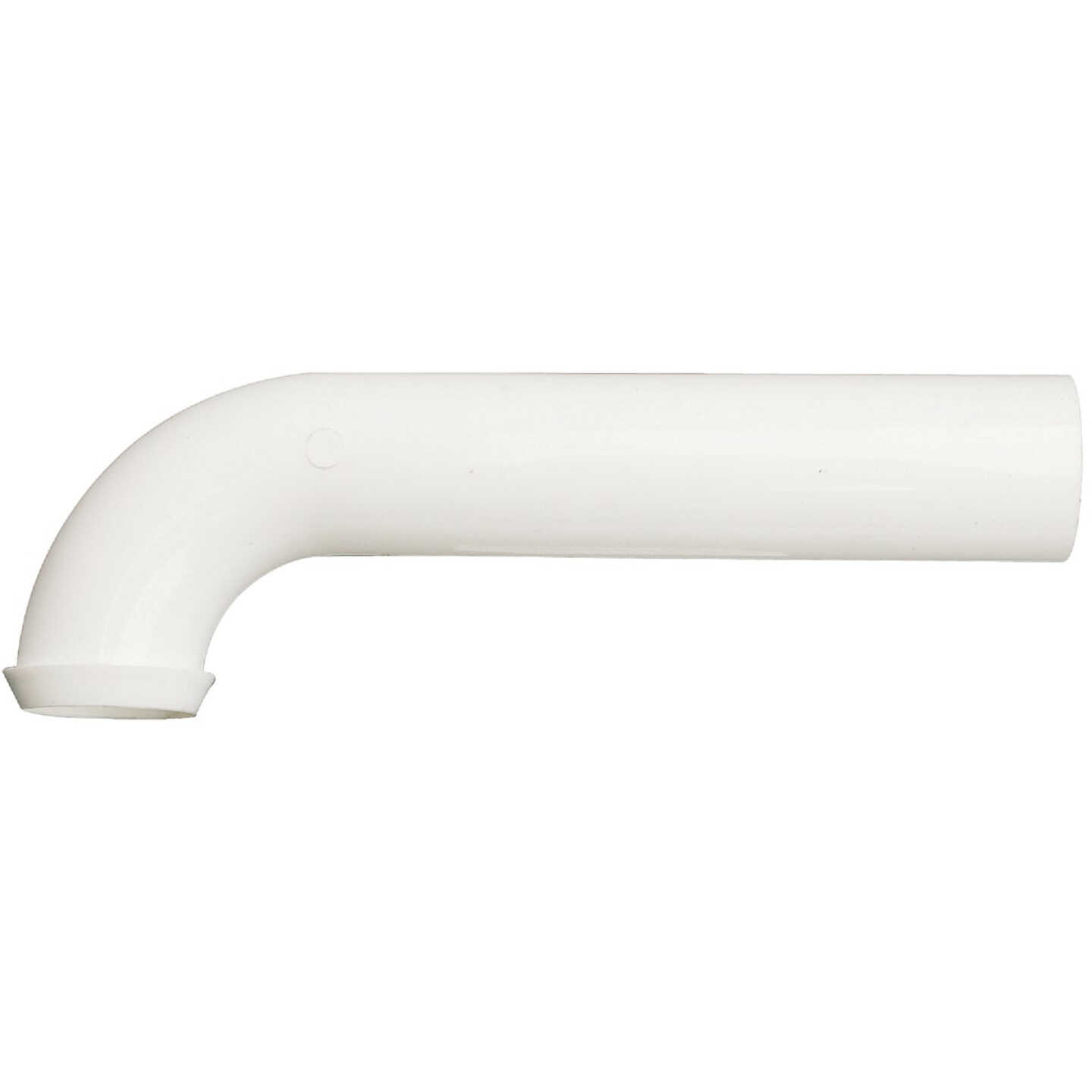 Do it Best 1-1/4 In. x 7 In. White Plastic Wall Tube Image 1