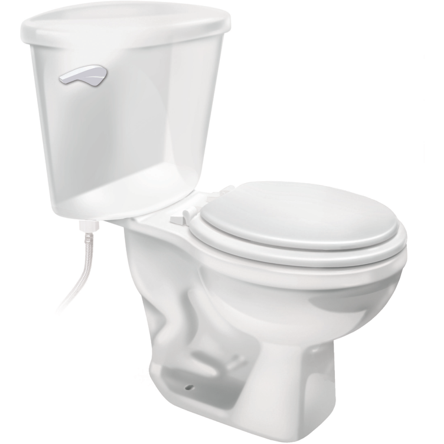 Fluidmaster Sure-Fit Basic White Tank Lever with Plastic Arm Image 5