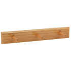 Home Impressions Sierra Triple Hook Solid Oak Robe Hook Image 1