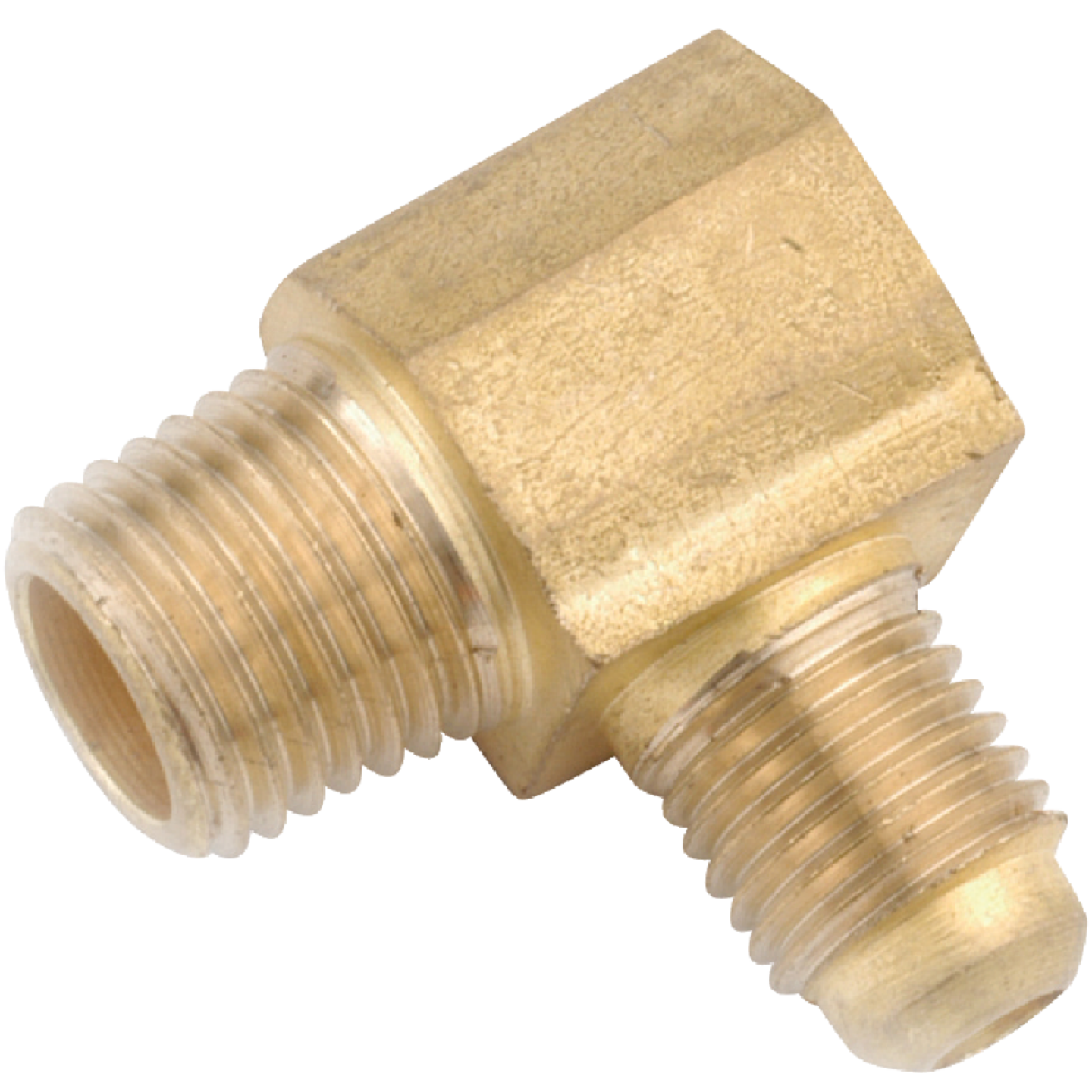 Anderson Metals 1/2 In. x 1/2 In. Male 90 Deg. Flare Brass Elbow (1/4 Bend) Image 1