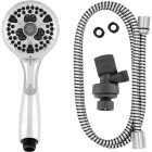 Waterpik HeightSelect Adjustable Height 7-Spray 1.8 GPM Handheld Shower, Chrome Image 7