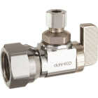 dahl 1/2 In. FIP x 1/4 In. OD Comp Angle Plated Supply Stop Image 1