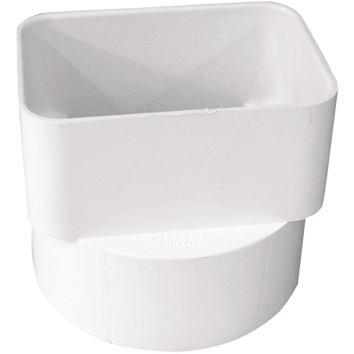 IPEX 3 In. x 4 In. x 4 In. PVC Sewer and Drain Downspout Adapter Image 1