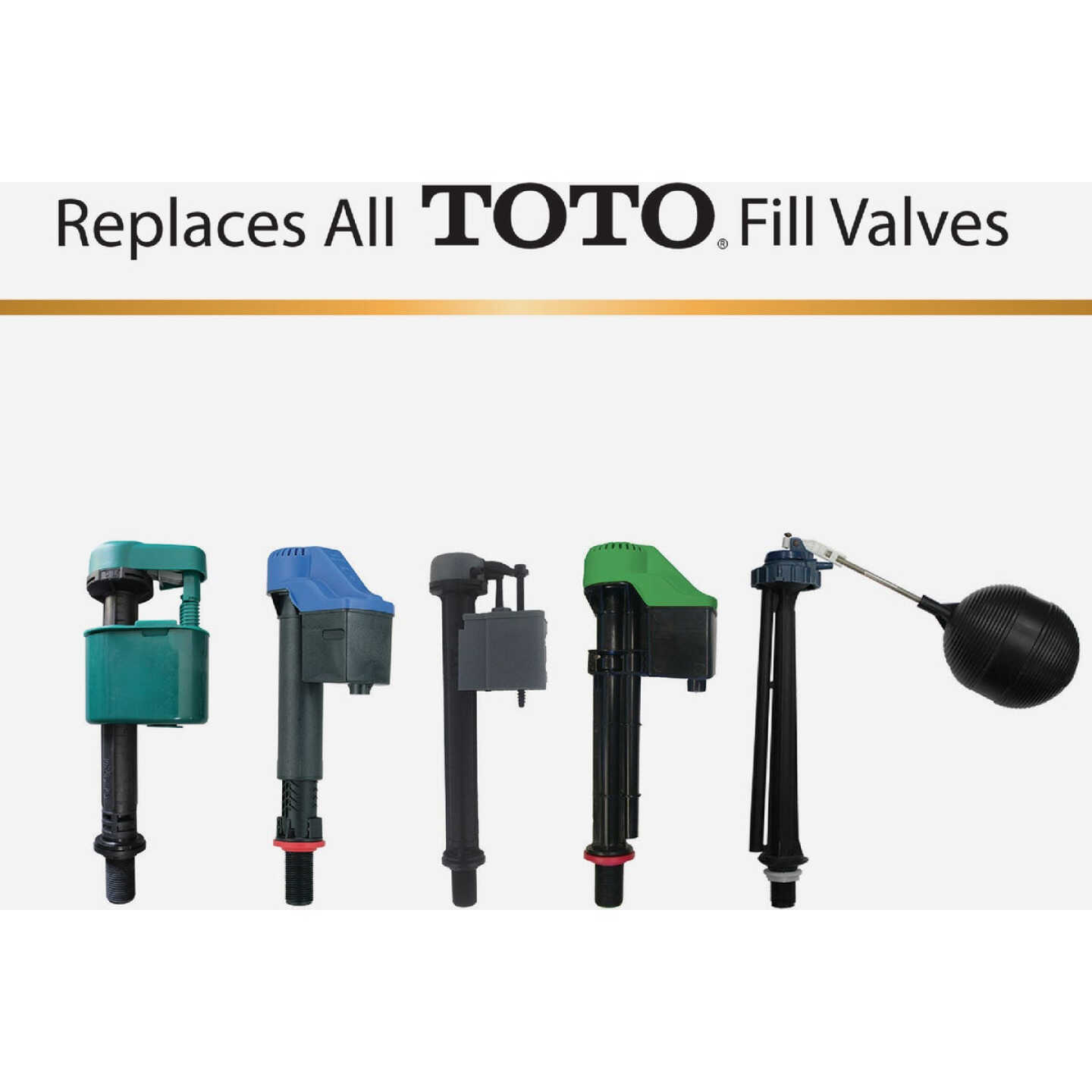 Korky TOTO , G-Max and Power Gravity Fill Valve Image 3