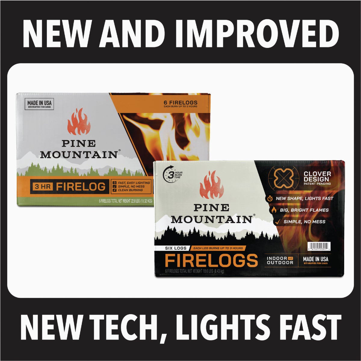 Pine Mountain Traditional 3-Hour Fire Log Image 2