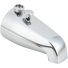 Do it 5-1/2 In. Top Mount Chrome Bathtub Spout with Diverter Image 1