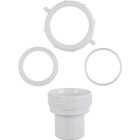 Do it Best 1-1/2 In. x 1-1/4 In. White PVC Slip-Joint Reducer Coupling Image 5