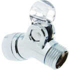Master Plumber Chrome Finish Handheld Swivel Connector with Pin Mount Connection Image 1
