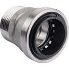 QuickFitting 1 In. Push-to-Connect x 1 In. MNPT Stainless Steel Straight Male Adapter Image 4