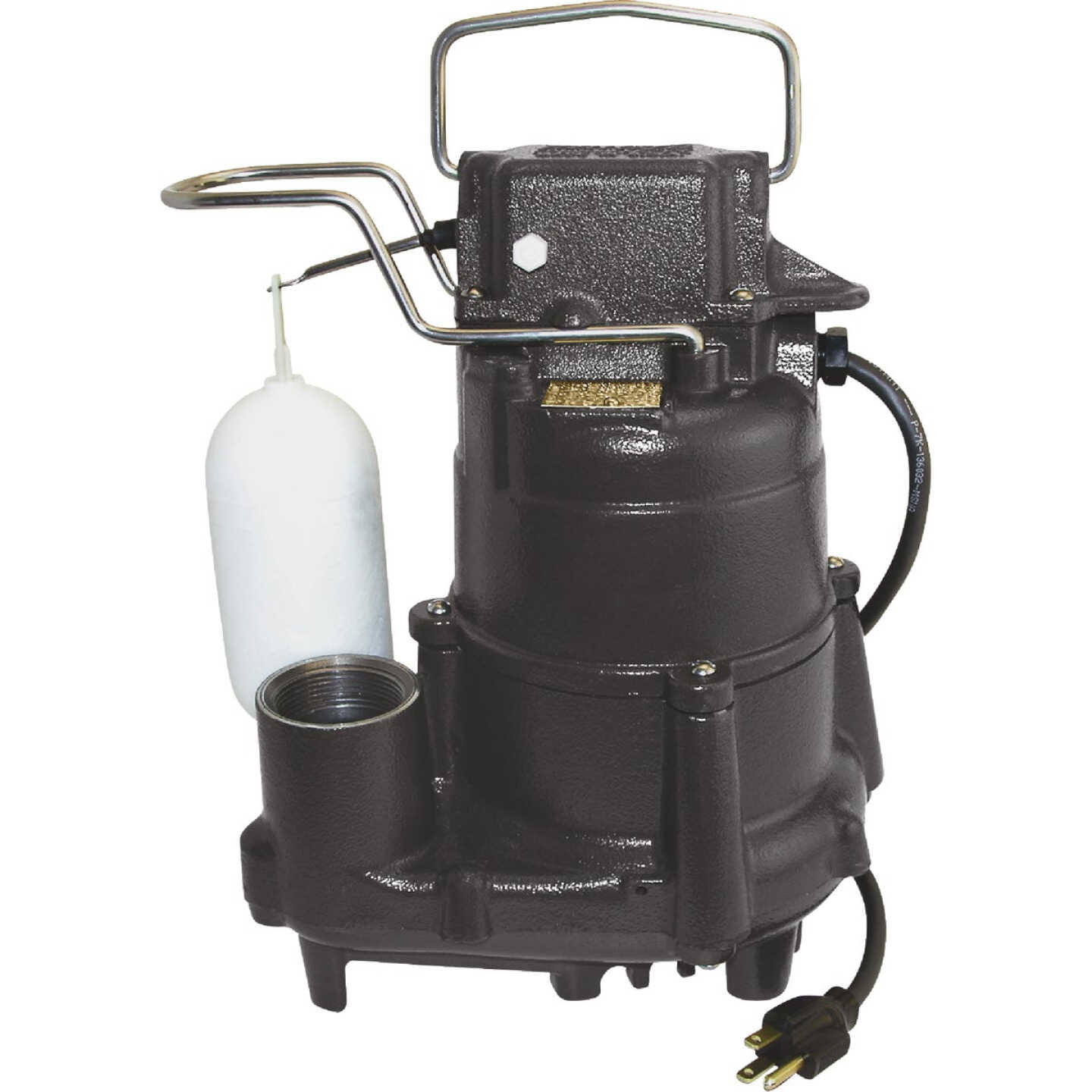 Do it Best 1/2 HP 115V Cast-Iron Submersible Sump Pump Image 1